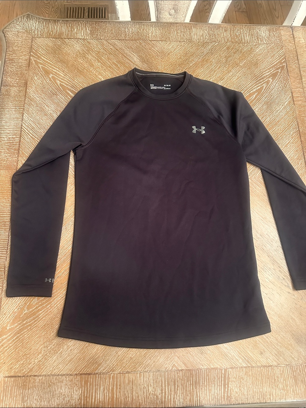 Under Armour Black Long-Sleeve Cold Gear Base 3.0